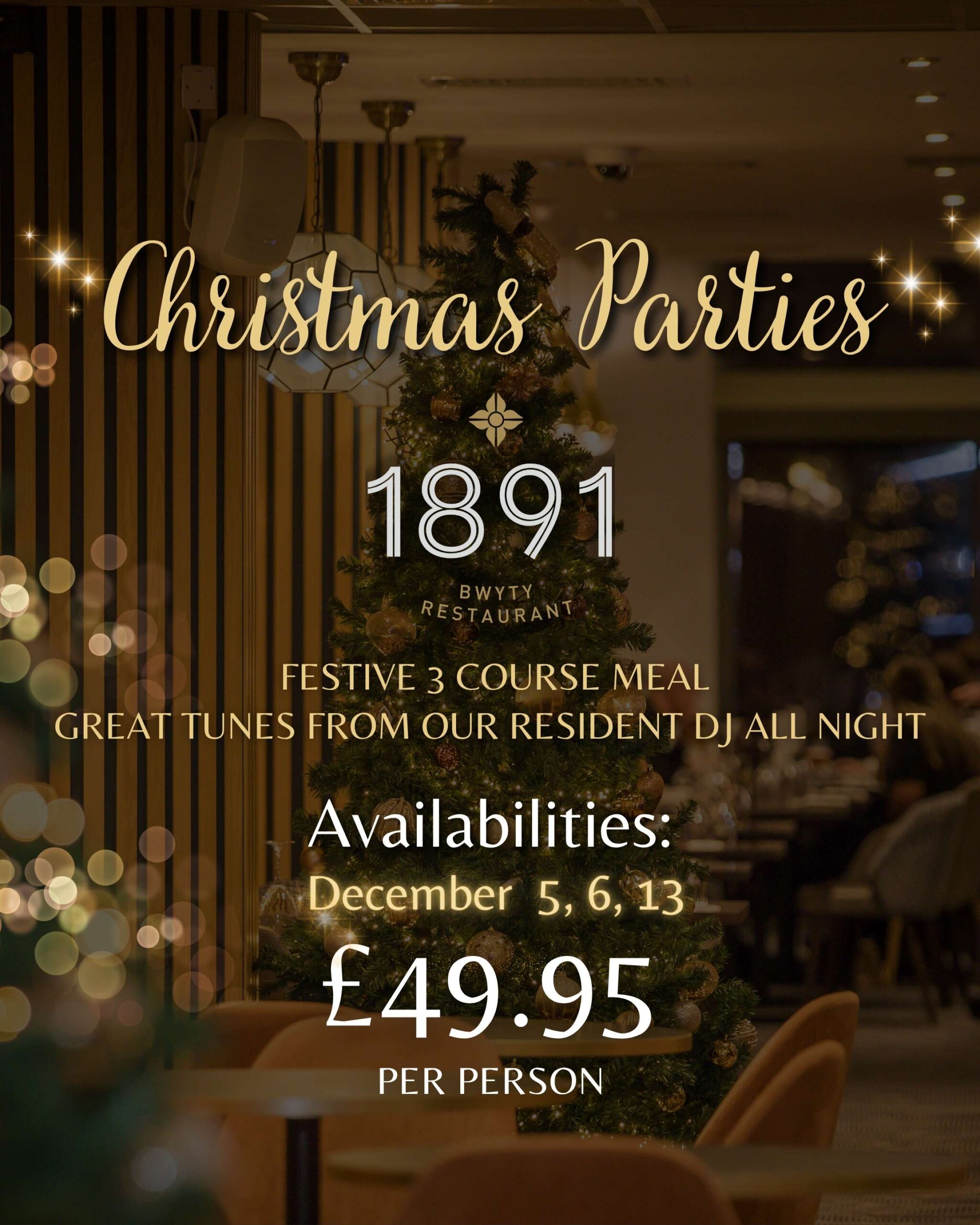 1891 Christmas Parties 2025